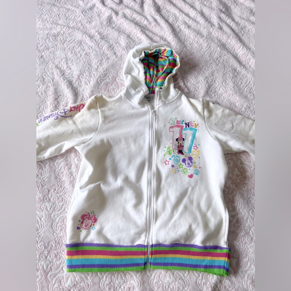 Walt Disney World 2011 Zip Up Hoodie - ONLY WORN TWICE!!